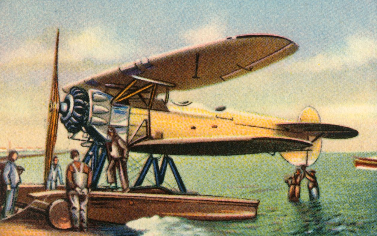 फोके-वुल्फ डब्ल्यू 4 फ्लोटप्लेन, 1920, 1932। द्वारा अज्ञात