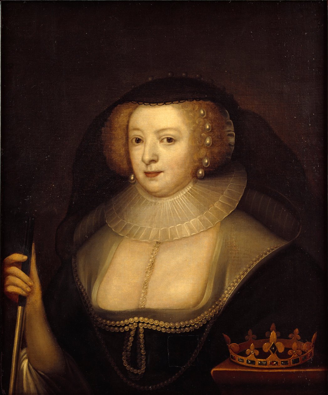 फ्रांसिस हॉवर्ड, डचेस ऑफ़ लेनोक्स और रिचमंड, c1633-c1650 द्वारा अज्ञात