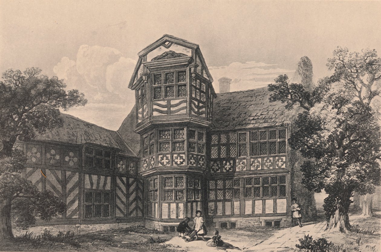 गाव्सवर्थ ओल्ड हॉल, चेशायर, 1915 द्वारा अज्ञात
