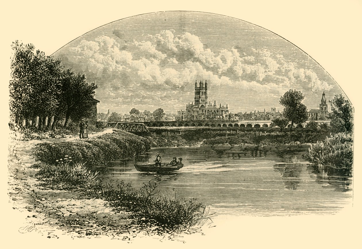 ग्लॉसेस्टर, उत्तर-पश्चिम, 1898 से। द्वारा अज्ञात