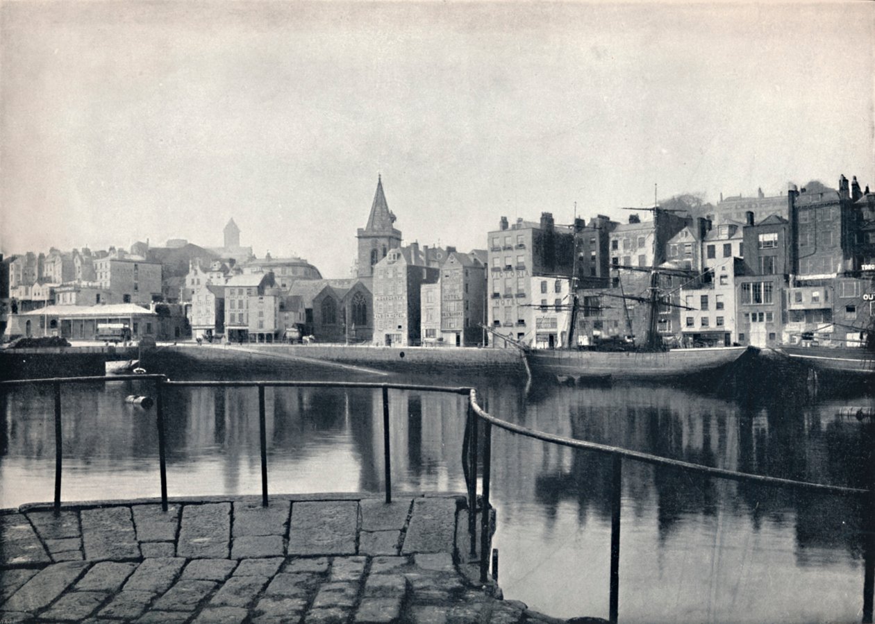 ग्वेर्नसे - द ओल्ड हार्बर, 1895 द्वारा अज्ञात