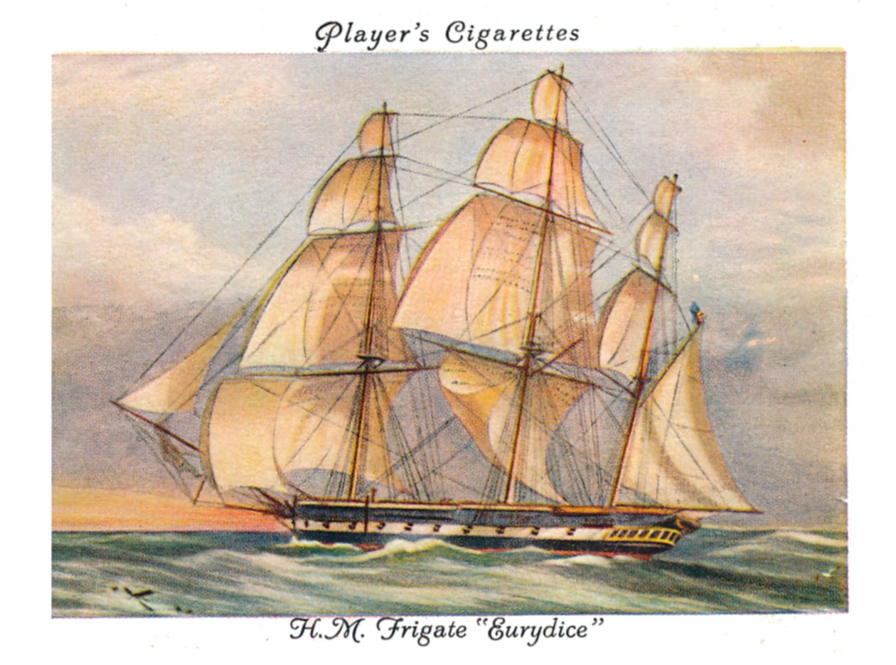 HMFrigate Eurydice, 1936। द्वारा अज्ञात