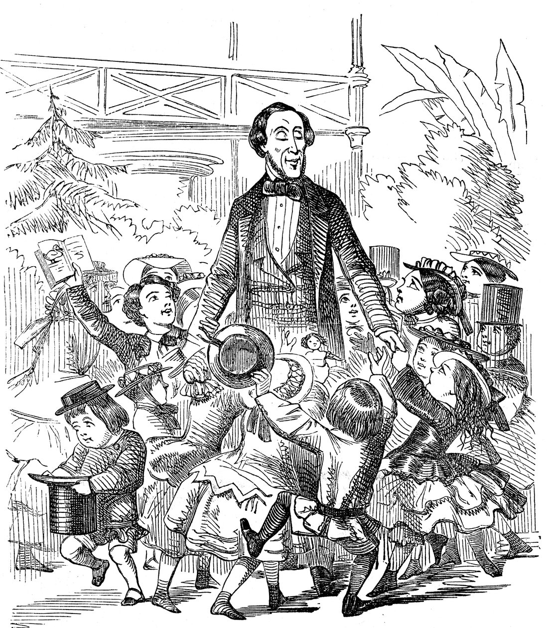 हंस क्रिश्चियन एंडरसन 1805-1875, डेनिश लेखक, 1857 द्वारा अज्ञात