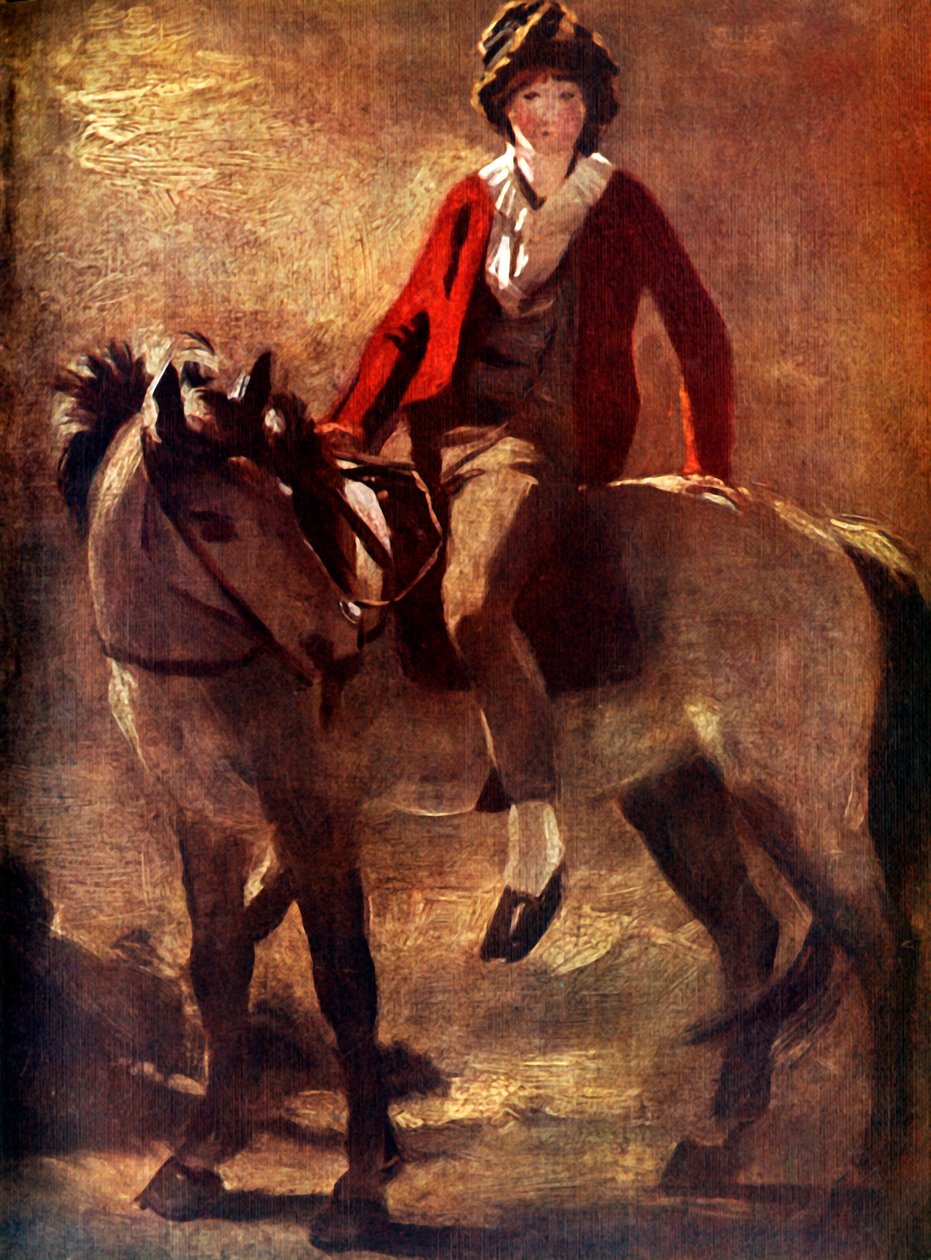 हेनरी रायबर्न ऑन ए ग्रे पोनी, c1796, 1924। द्वारा अज्ञात