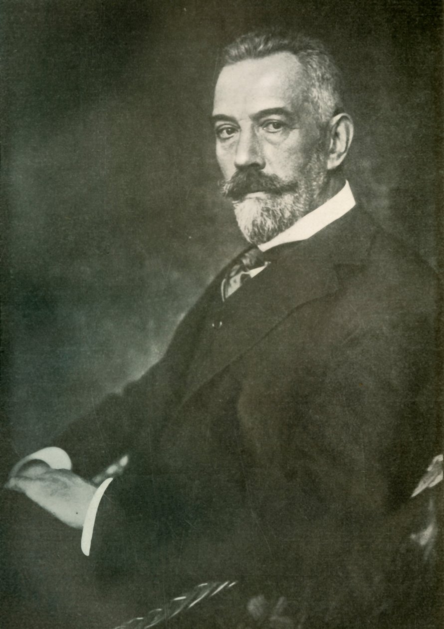 श्री वॉन बेथमैन-हॉलवेग, 1919। द्वारा अज्ञात
