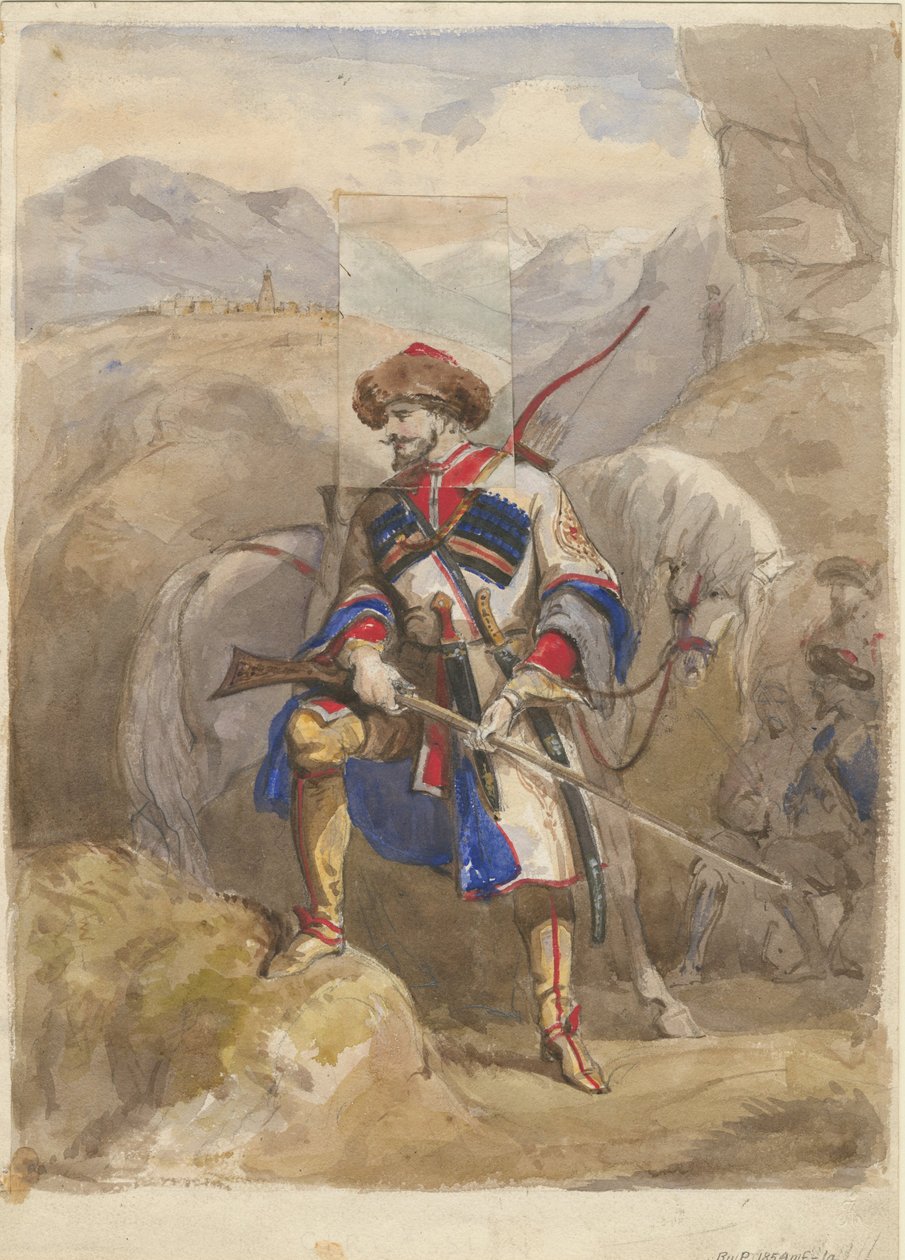 Imam Shamil 1797-1871, 1854 द्वारा अज्ञात