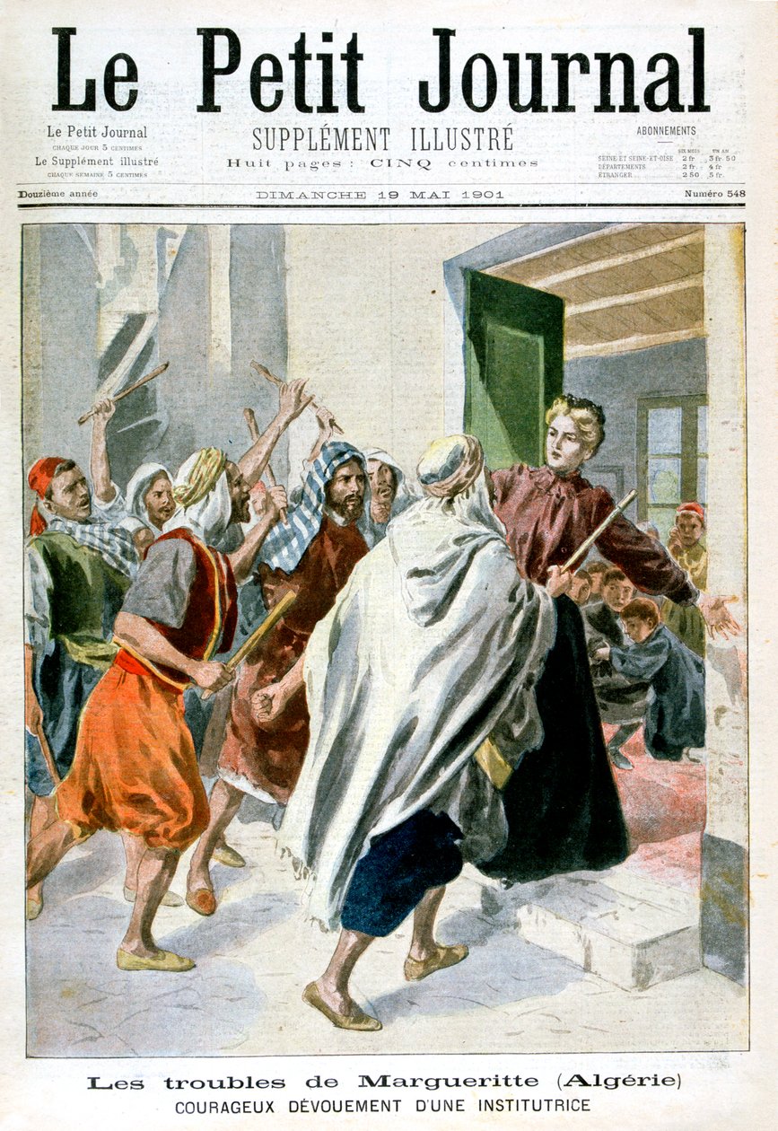 अल्जीरिया में, मार्गरेट मुसीबत में, 1901 द्वारा अज्ञात