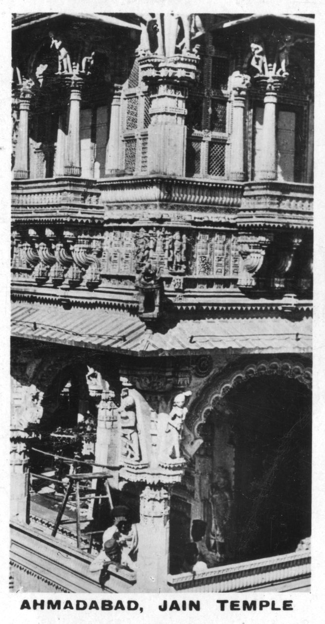 जैन मंदिर, अहमदाबाद, भारत, c1925 द्वारा अज्ञात
