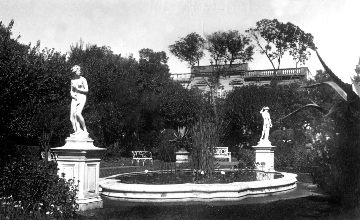 बॉटनिकल गार्डन बॉटनिकल गार्डन, ब्यूनस आयर्स, अर्जेंटीना, c1900s द्वारा अज्ञात