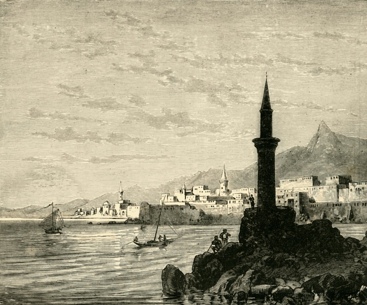 जिद्दाह, 1890। द्वारा अज्ञात