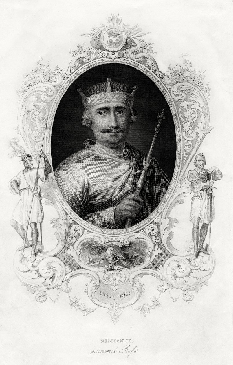 इंग्लैंड के राजा विलियम II, 1860 द्वारा अज्ञात