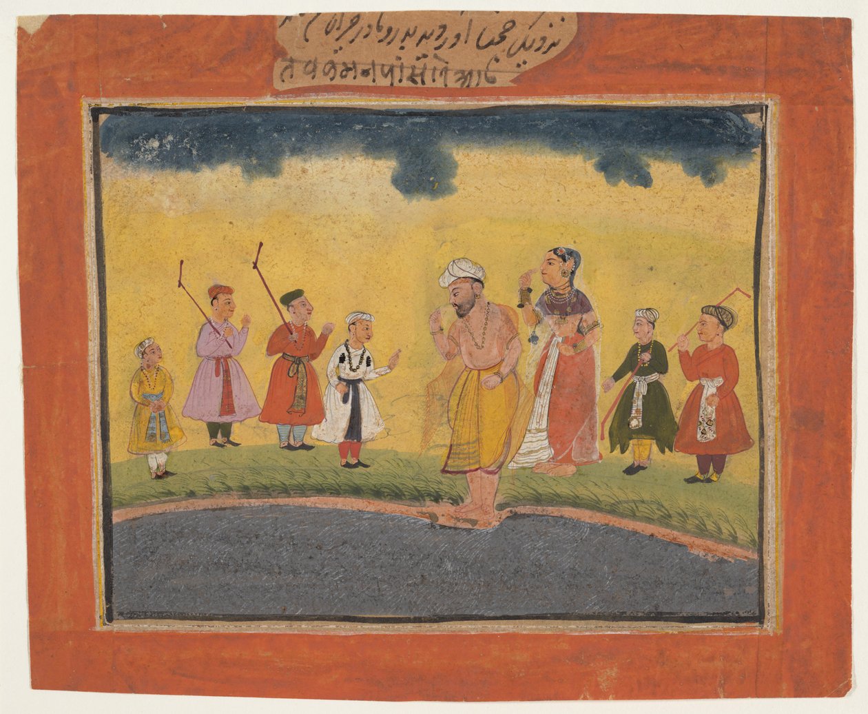 कृष्ण माता-पिता उसकी खोज करें, ca. 1615। द्वारा अज्ञात