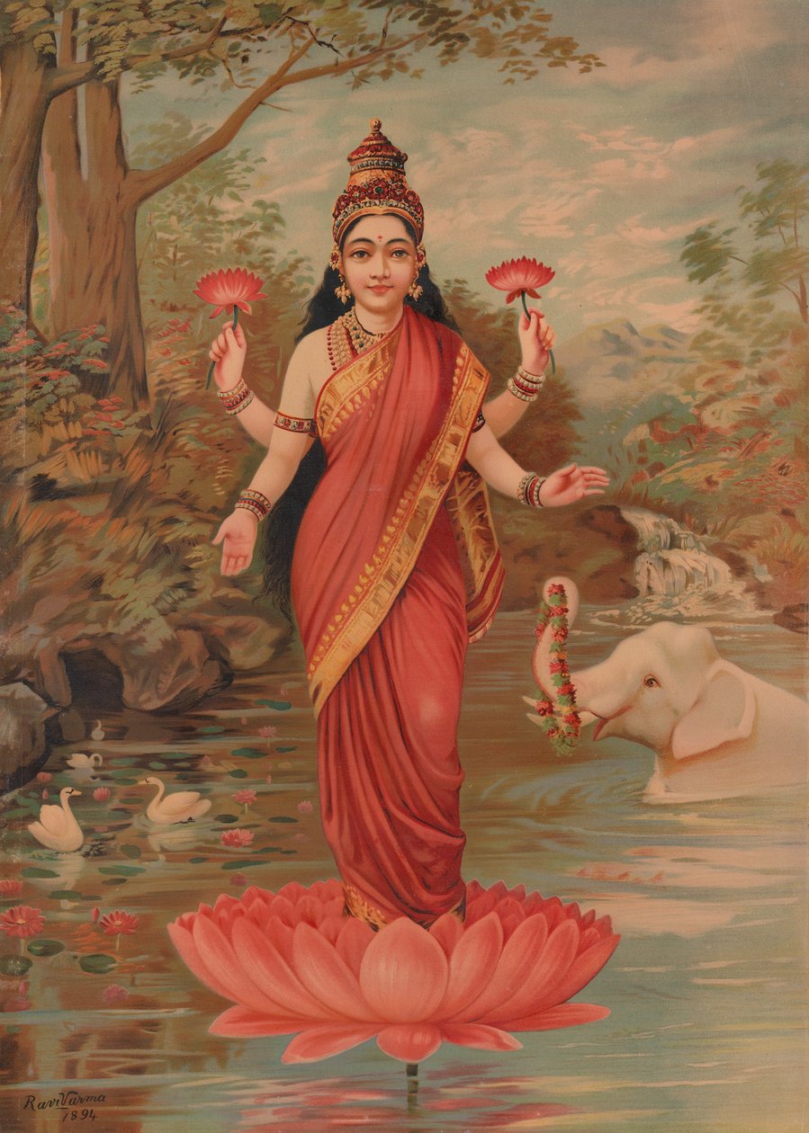 लक्ष्मी, 1894. द्वारा अज्ञात