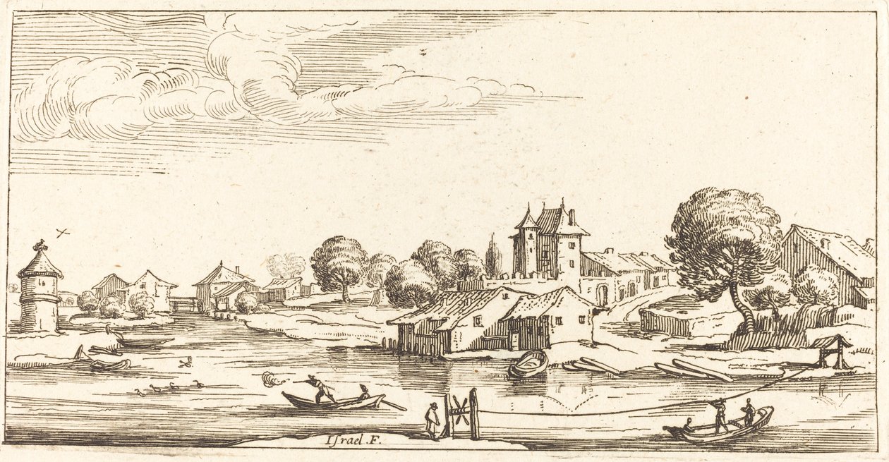 परिदृश्य, 1635 में या उसके बाद। द्वारा अज्ञात