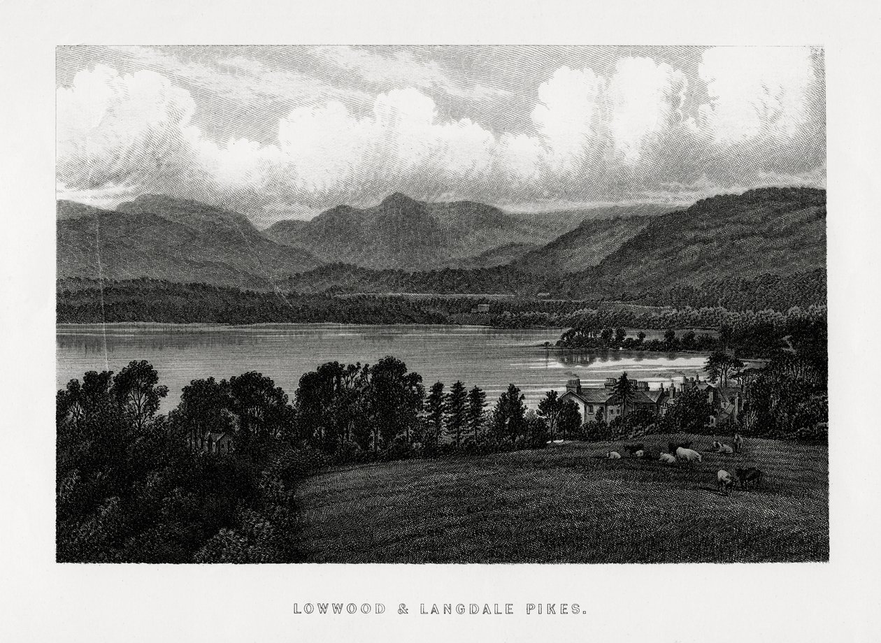 लोववुड और लैंगडेल बाइक, लेक डिस्ट्रिक्ट, कम्ब्रिया, 1896 द्वारा अज्ञात
