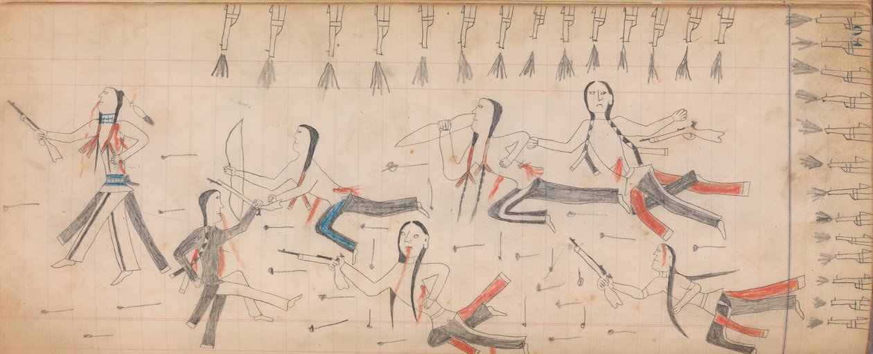 मैफेट लेजर: ड्राइंग, सीए। 1874-81। द्वारा अज्ञात