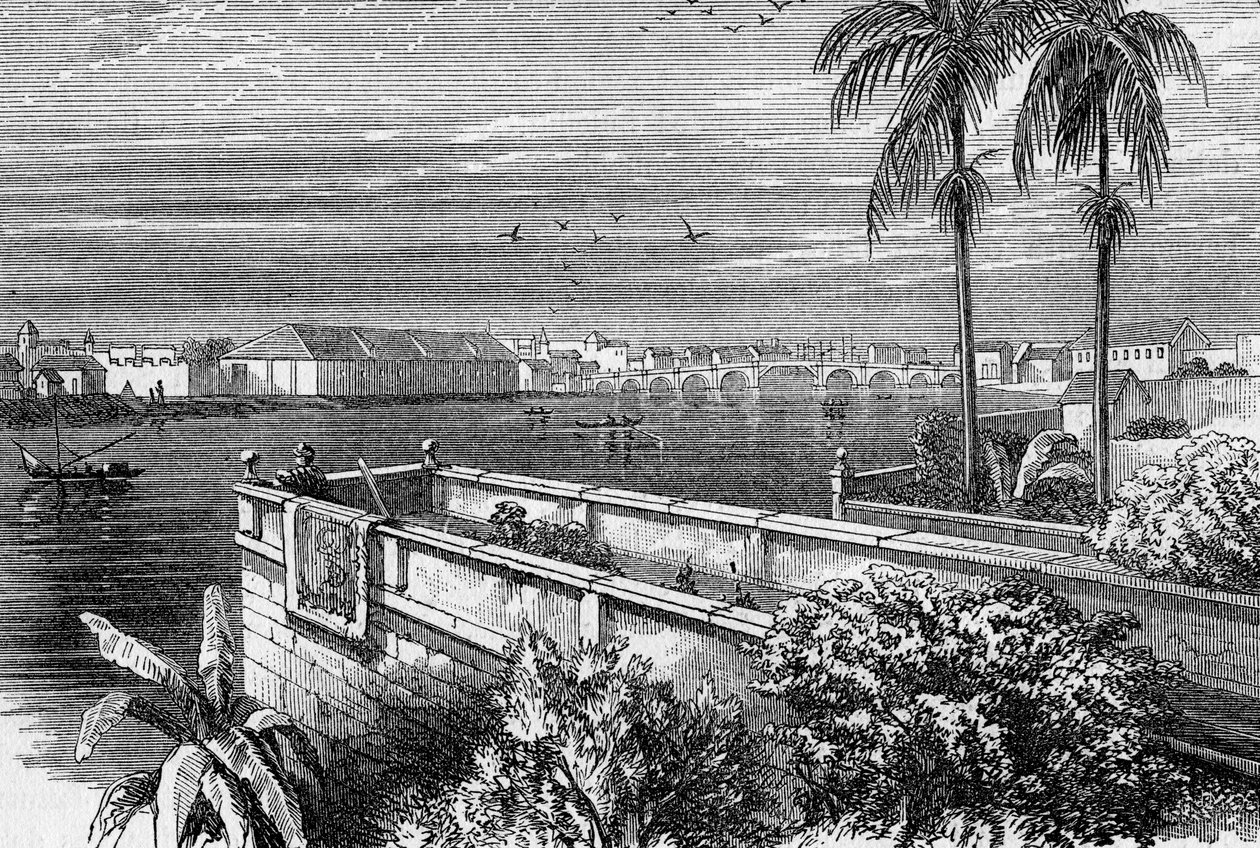 मनीला, फिलीपींस, c1880 द्वारा अज्ञात