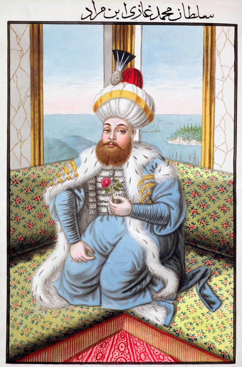 मेहमद द्वितीय, तुर्क सम्राट, 1808 द्वारा अज्ञात