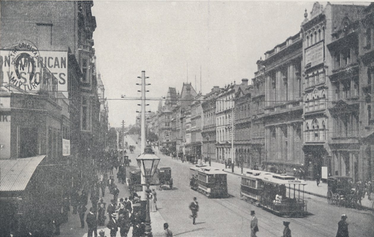 मेलबर्न, 1923। द्वारा अज्ञात
