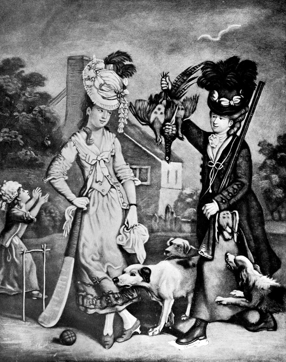 मिस विकेट और मिस ट्रिगर, 1770 द्वारा अज्ञात