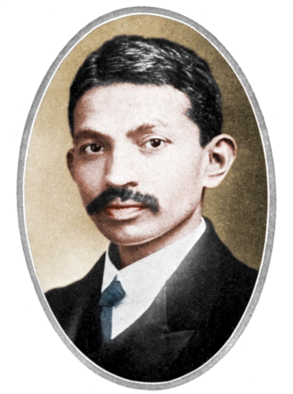 एक युवा के रूप में मोहनदास करमचंद गांधी 1869-1948 द्वारा अज्ञात