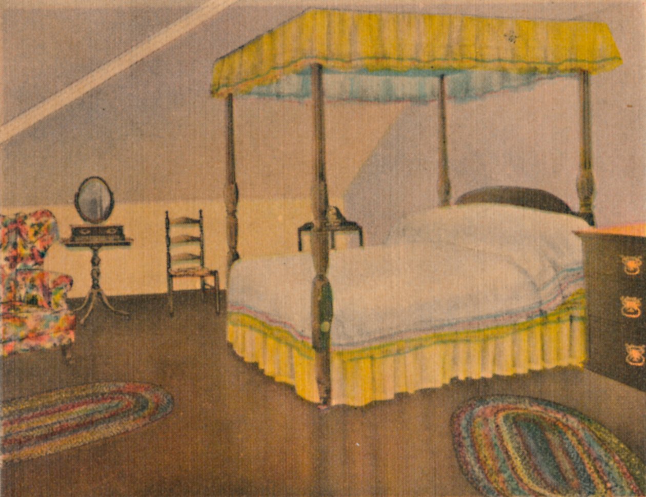 श्रीमती वॉशिंगटन बेडरूम, 1946 द्वारा अज्ञात
