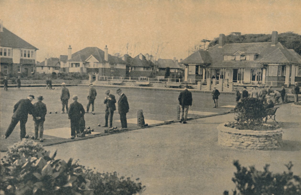न्यू बॉलिंग ग्रीन, वुडलैंड एवेन्यू, बॉस्कोकॉम, 1929 द्वारा अज्ञात