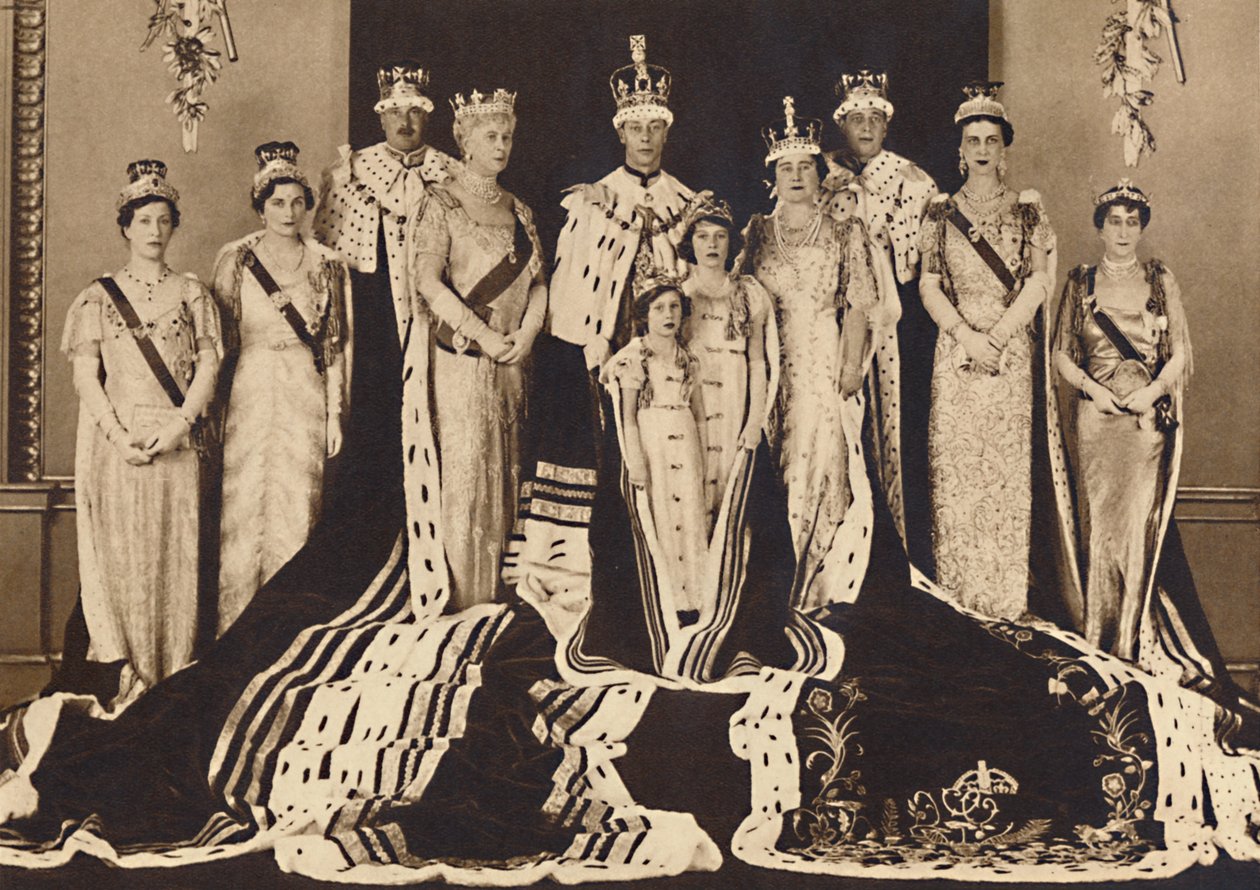 आधिकारिक कोरोनेशन ग्रुप, 1937 द्वारा अज्ञात