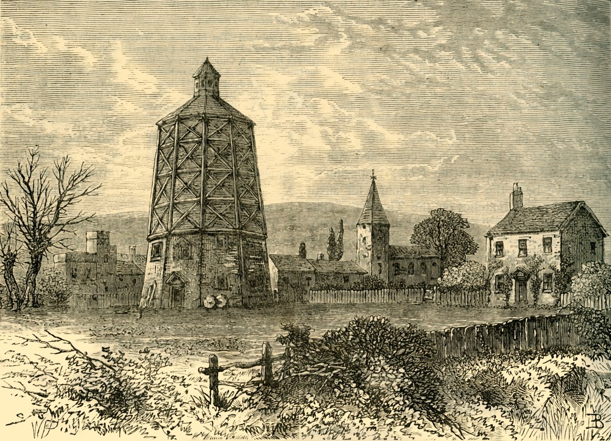 ओल्ड बैटरसी मिल, लगभग 1800, सी 1878। द्वारा अज्ञात