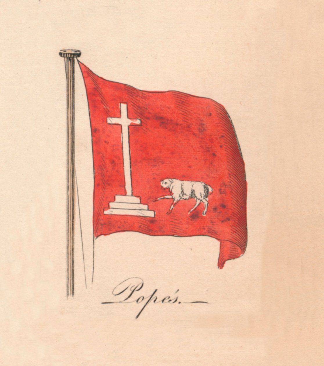 पोप, 1838 द्वारा अज्ञात
