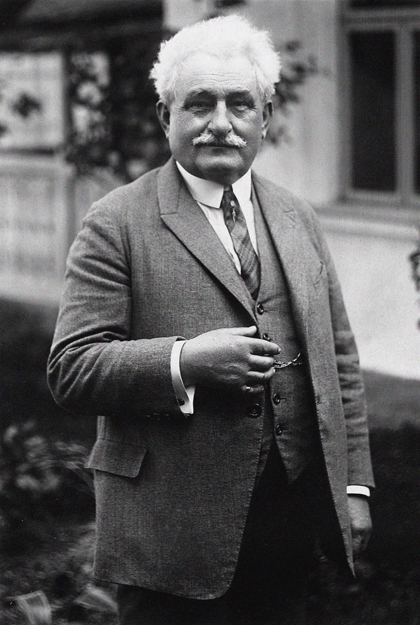 संगीतकार लेओस जनसेक का पोर्ट्रेट 1854-1928। द्वारा अज्ञात