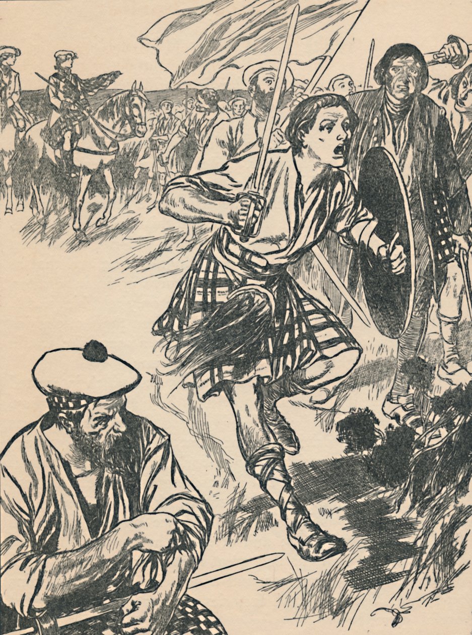 C1907 की लड़ाई में राजकुमार चार्ली, c1907 द्वारा अज्ञात
