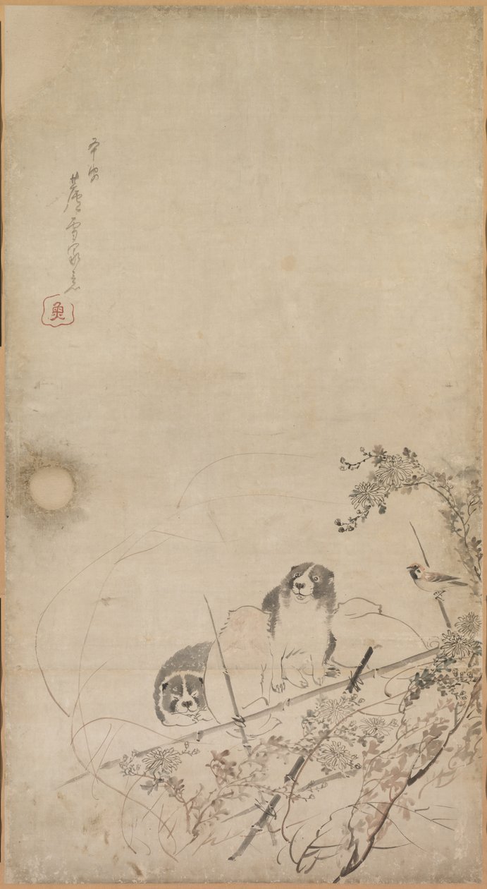पपीज, स्पैरो और क्रिसेंटहेम, 1754-1799। द्वारा अज्ञात