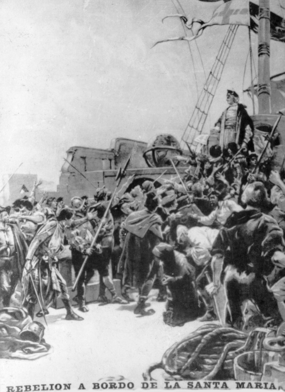 बोर्ड पर विद्रोह, 15 वीं शताब्दी, 1920 के दशक द्वारा अज्ञात