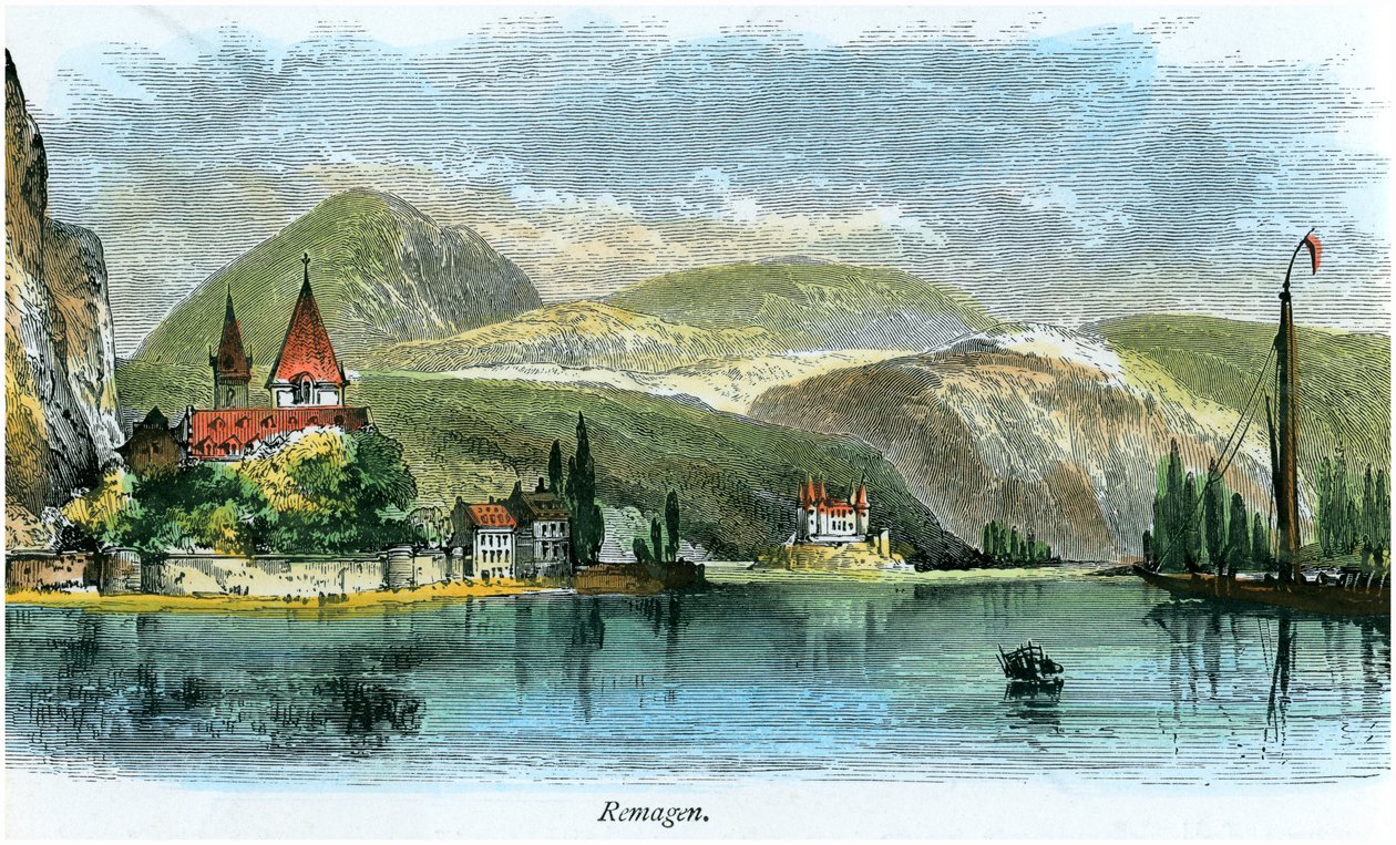 रेमेगन, जर्मनी, c1875 द्वारा अज्ञात