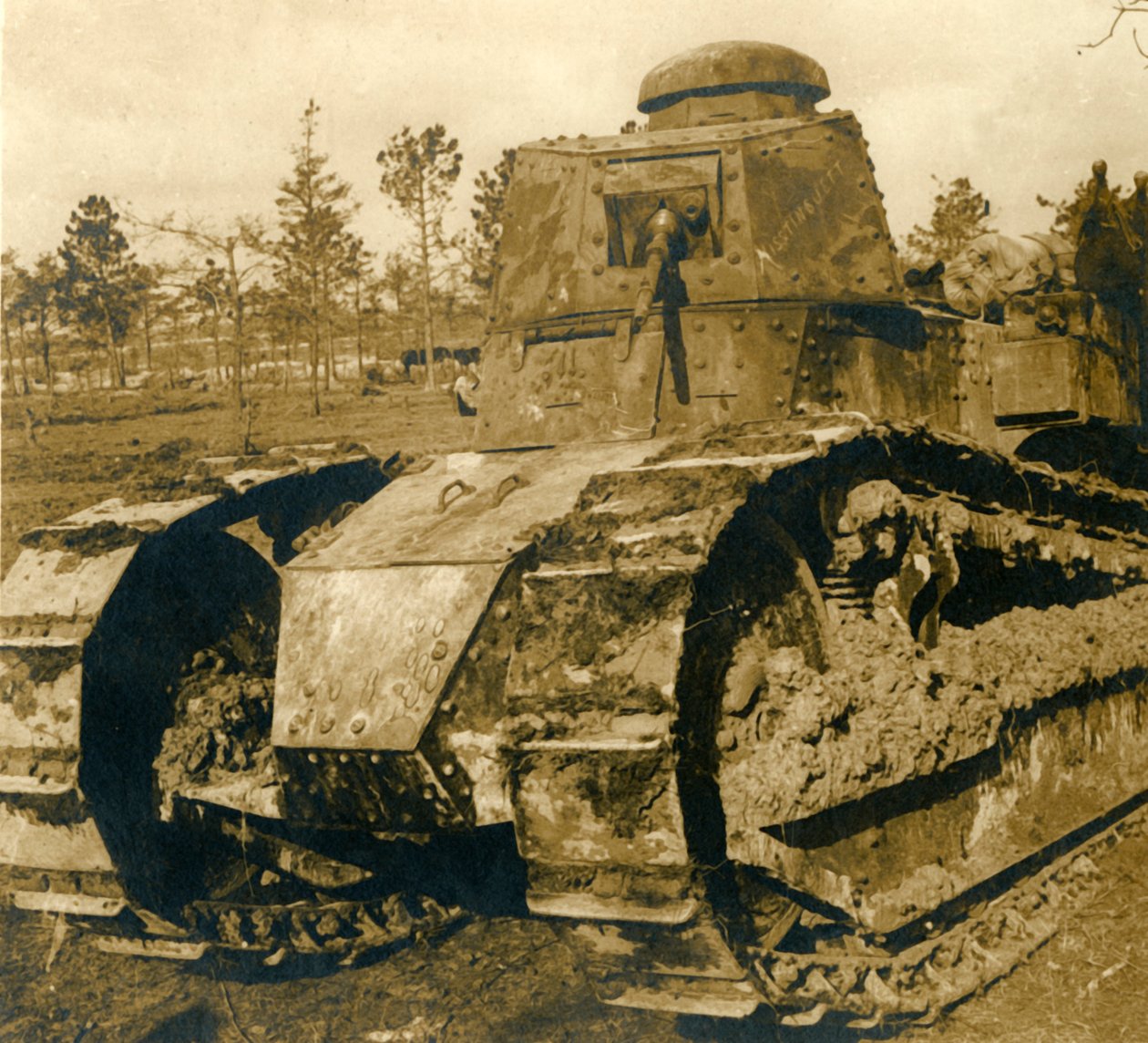 रेनॉल्ट टैंक, c1914-c1918 द्वारा अज्ञात