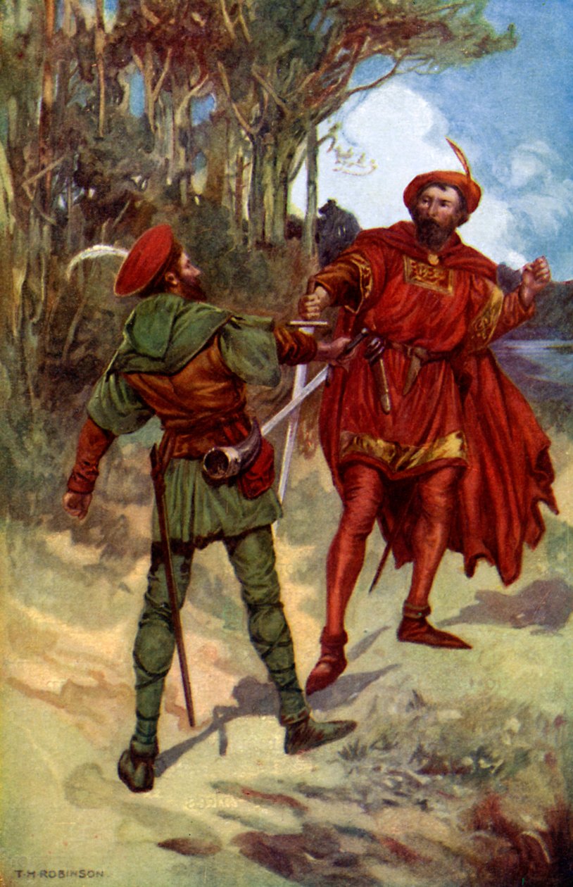 रिचर्ड I और रॉबिन हूड, 1925 द्वारा अज्ञात