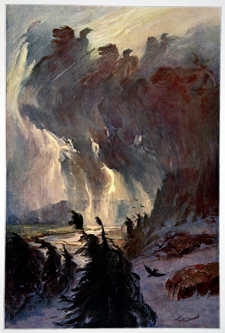 'राइड ऑफ़ द वाल्किरीज़', 1906 द्वारा अज्ञात
