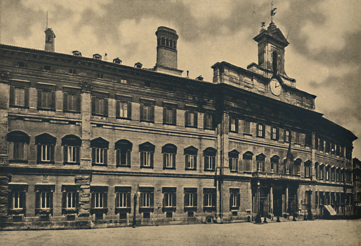 रोम - मोंटेसिटरियो का पलाके, 1910। द्वारा अज्ञात