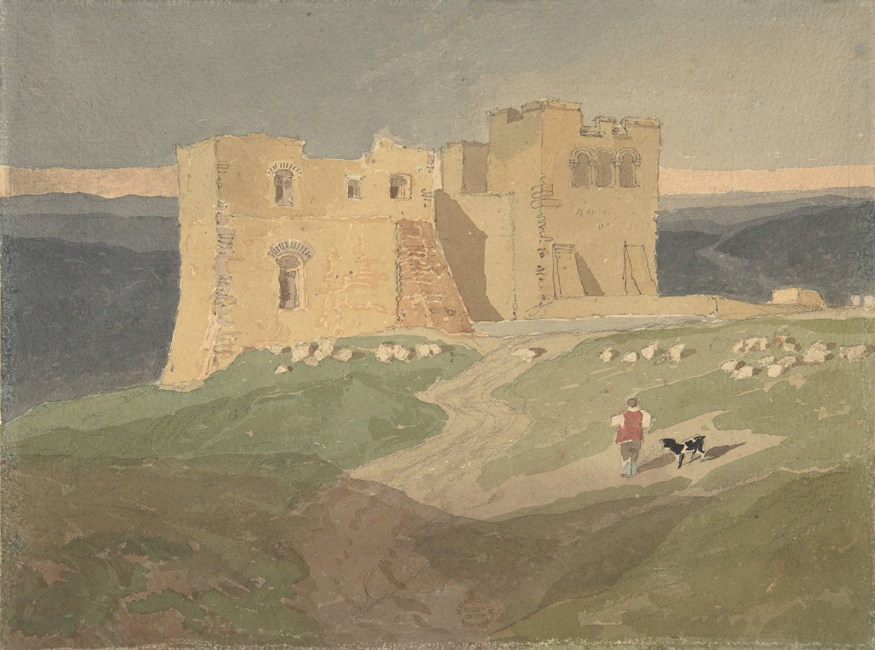 बर्बाद महल, 1802-42। द्वारा अज्ञात