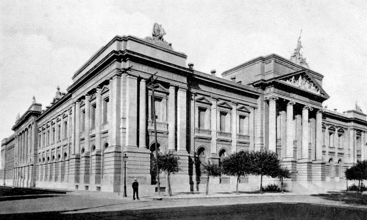 स्कूल ऑफ मेडिसिन, ब्यूनस आयर्स, अर्जेंटीना, c1920s द्वारा अज्ञात