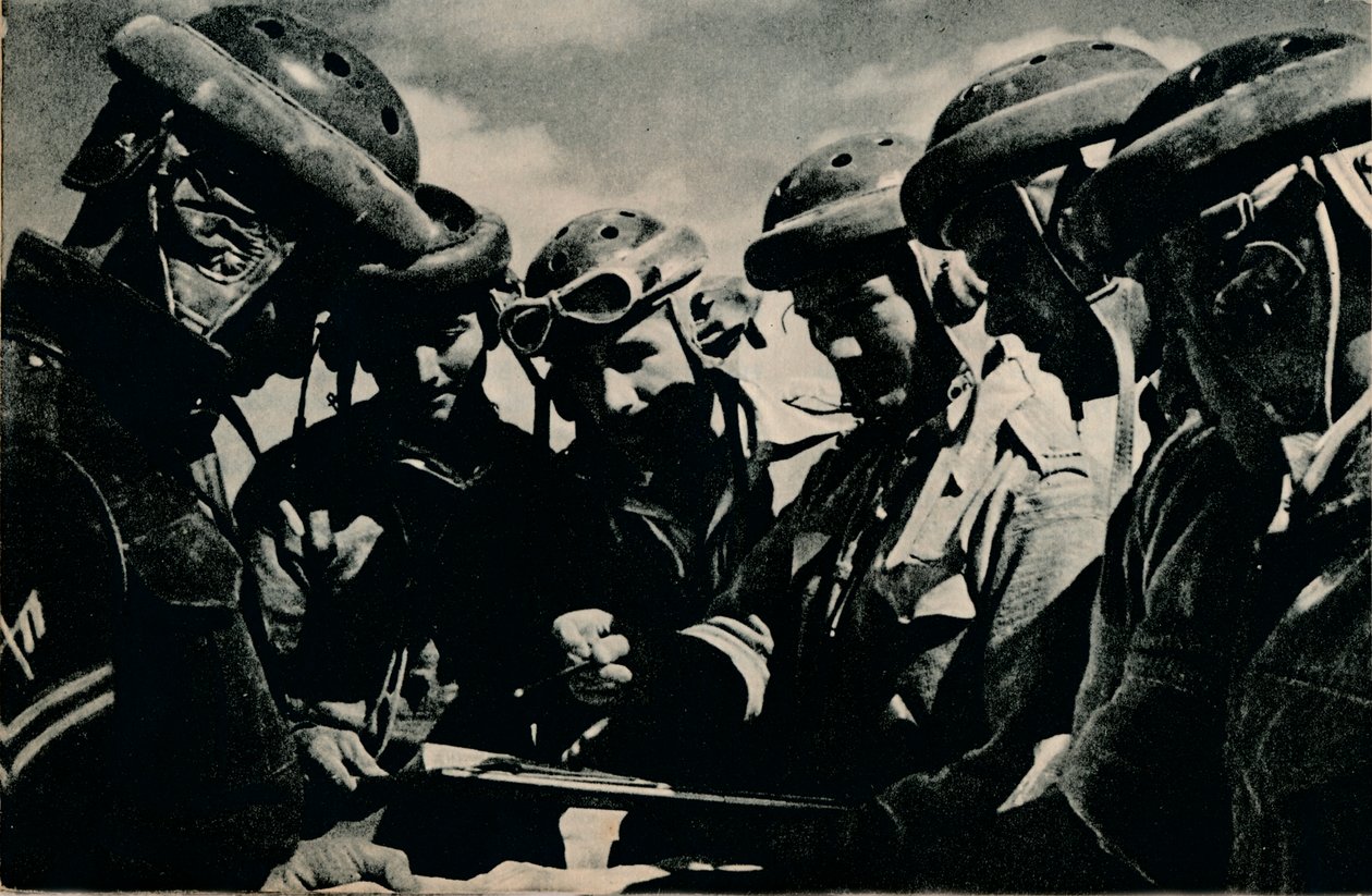 गंभीर समस्याओं का सामना टैंक क्रू को करना पड़ा, c1941 1944 द्वारा अज्ञात