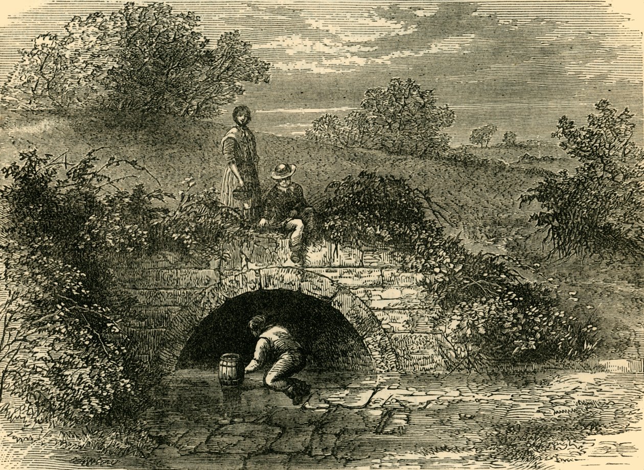 शेफर्ड वेल 1818 में, c1876। द्वारा अज्ञात