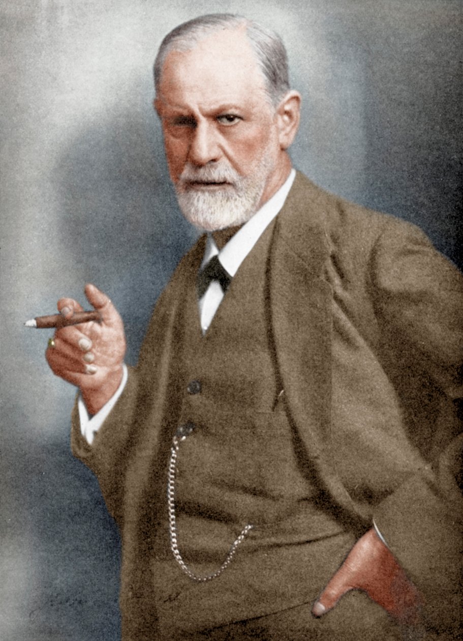 सिगमंड फ्रायड 1856-1939, ऑस्ट्रियाई न्यूरोलॉजिस्ट द्वारा अज्ञात