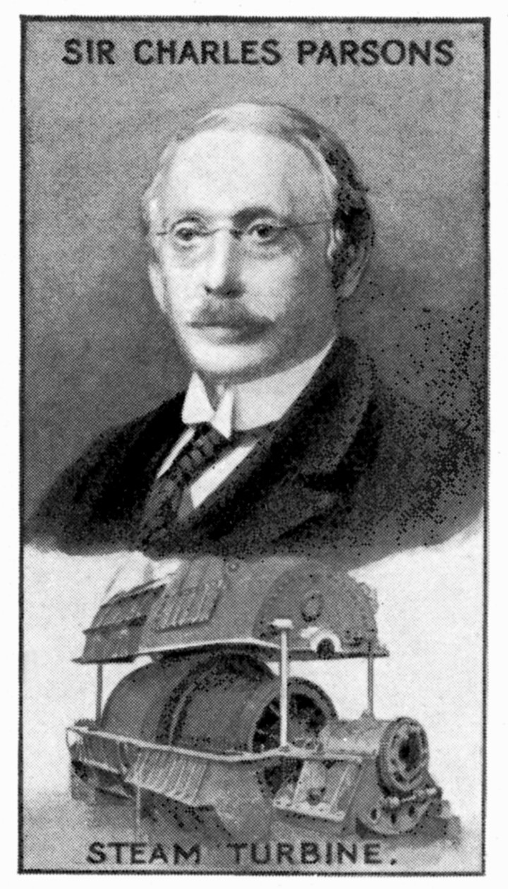 सर चार्ल्स अल्गर्नॉन पार्सन्स, आयरिश इंजीनियर, c1924 द्वारा अज्ञात
