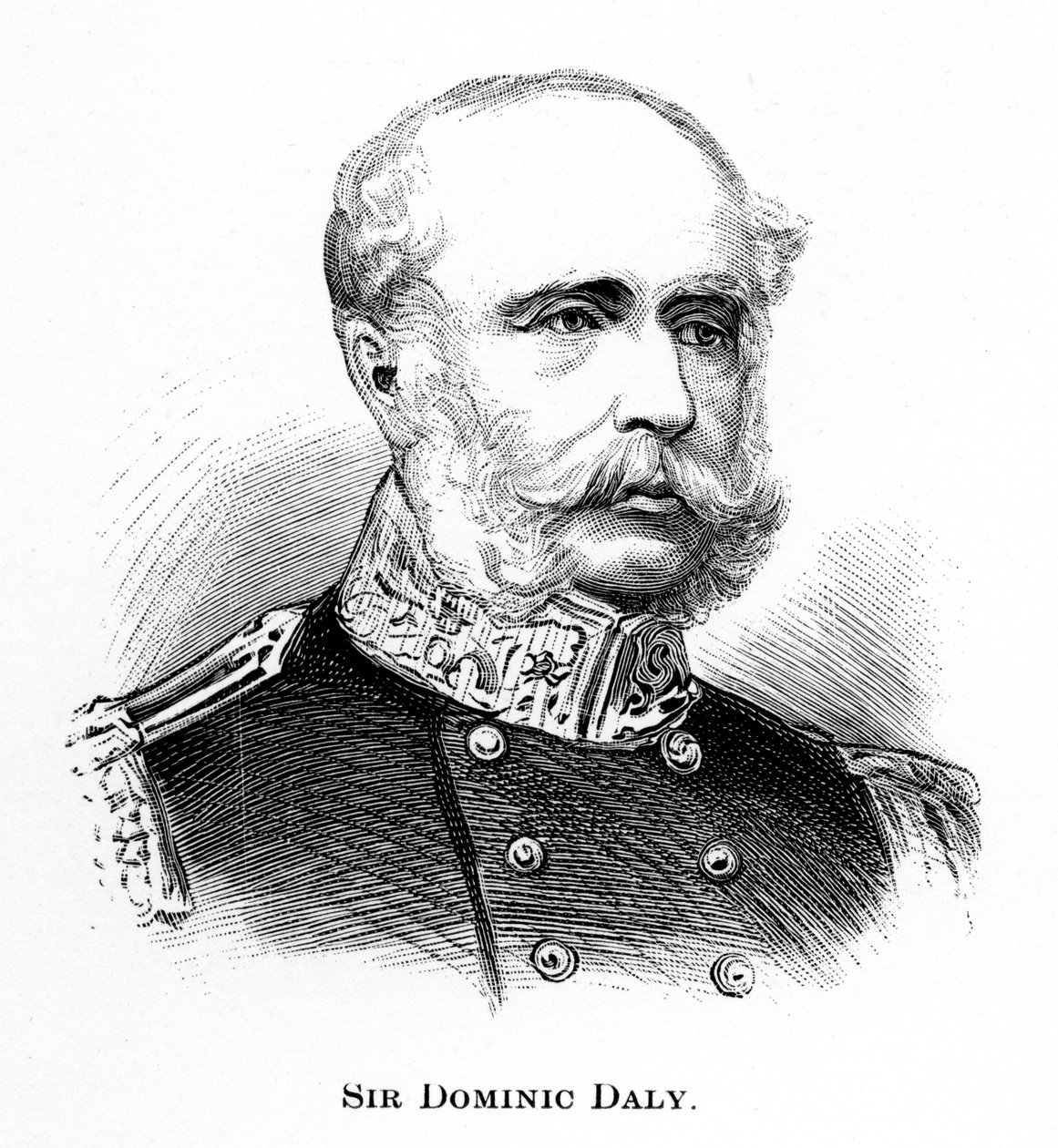 सर डोमिनिक डेली, 1886 द्वारा अज्ञात