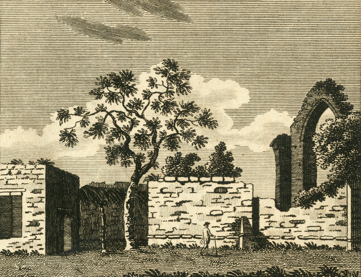सेंट पेन्रेस चैपल, कैंटरबरी में, c1786। द्वारा अज्ञात