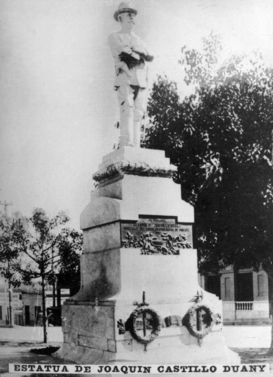 जोआक्विन कैस्टिलो ड्यूनी की प्रतिमा, 1858-1902, 1920 के दशक द्वारा अज्ञात