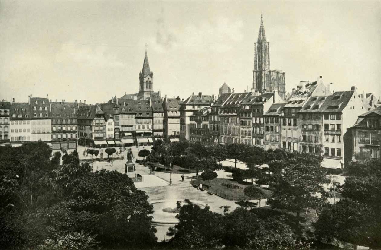 स्ट्रासबर्ग, 1919। द्वारा अज्ञात