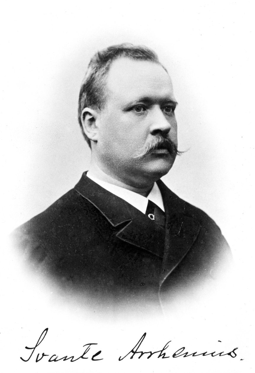 Svante Arrhenius 1859-1927, स्वीडिश भौतिक विज्ञानी और रसायनज्ञ द्वारा अज्ञात